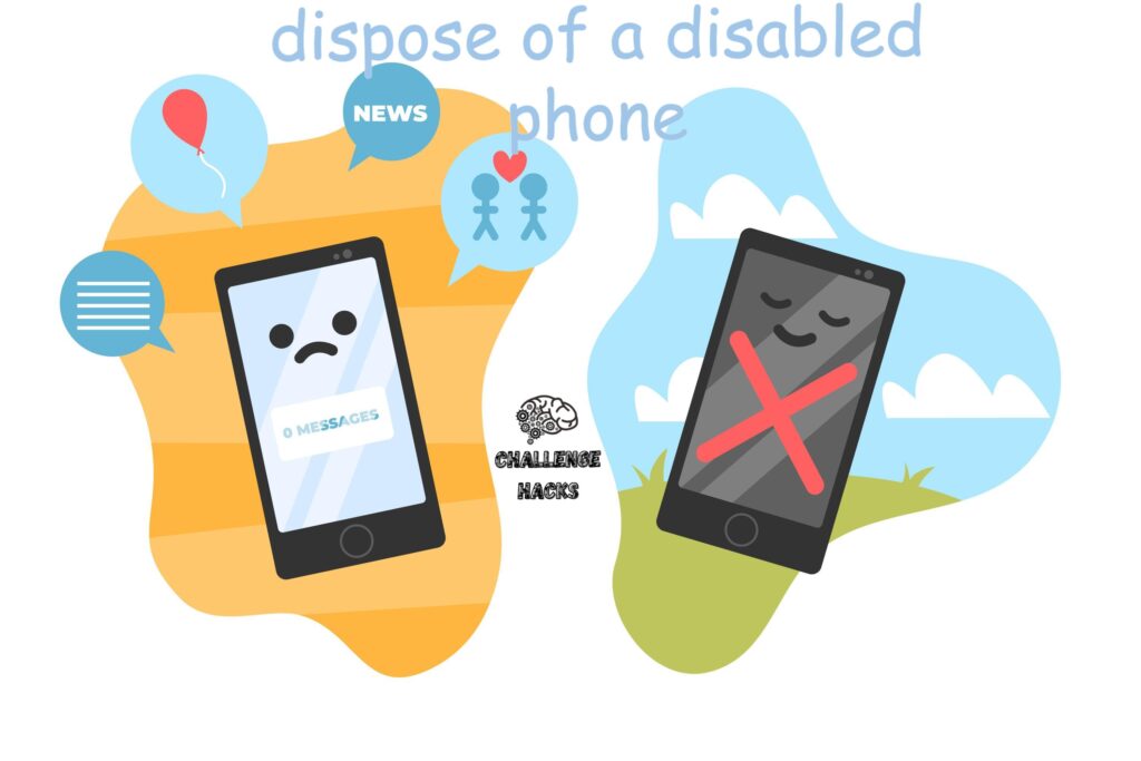 Getting Into Disabled Phones